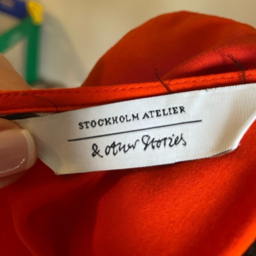 & other Stories Raffle long top - Picture 4 of 6